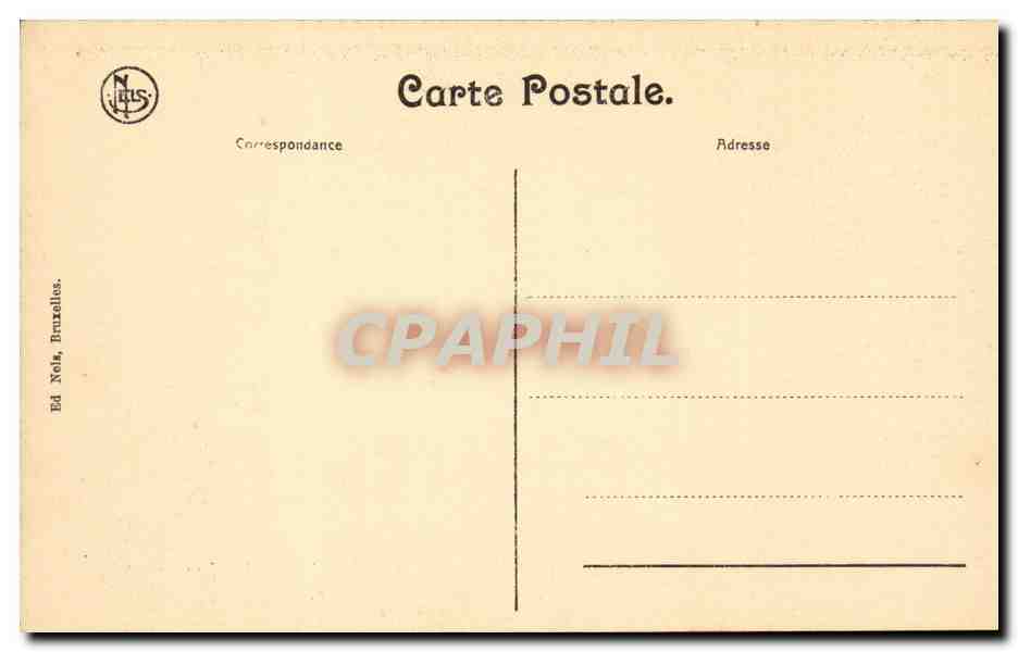 Belgique CPA Pensionnat des soeurs de Sainte Therese Pont a Chin les Tournai Interieur de la serre — Rückseite
