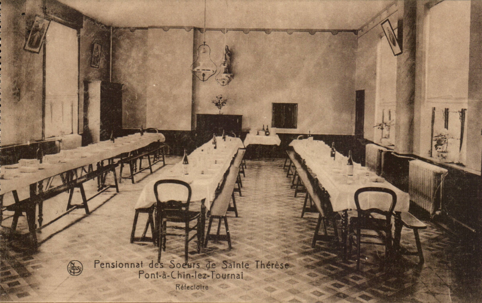 Pensionnat des Soeurs de Sainte Thérèse — Pont-à-Chin-lez-Tournai — Ed. Neils, Bruxelles