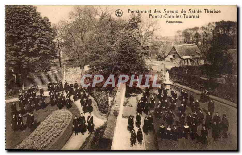 Pensionnat des Sœurs de Sainte Thérèse — Panorama — Ed. Nels, Bruxelles