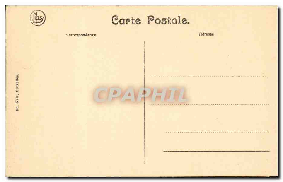 Pensionnat des Sœurs de Sainte Thérèse — Panorama — Ed. Nels, Bruxelles — Verso