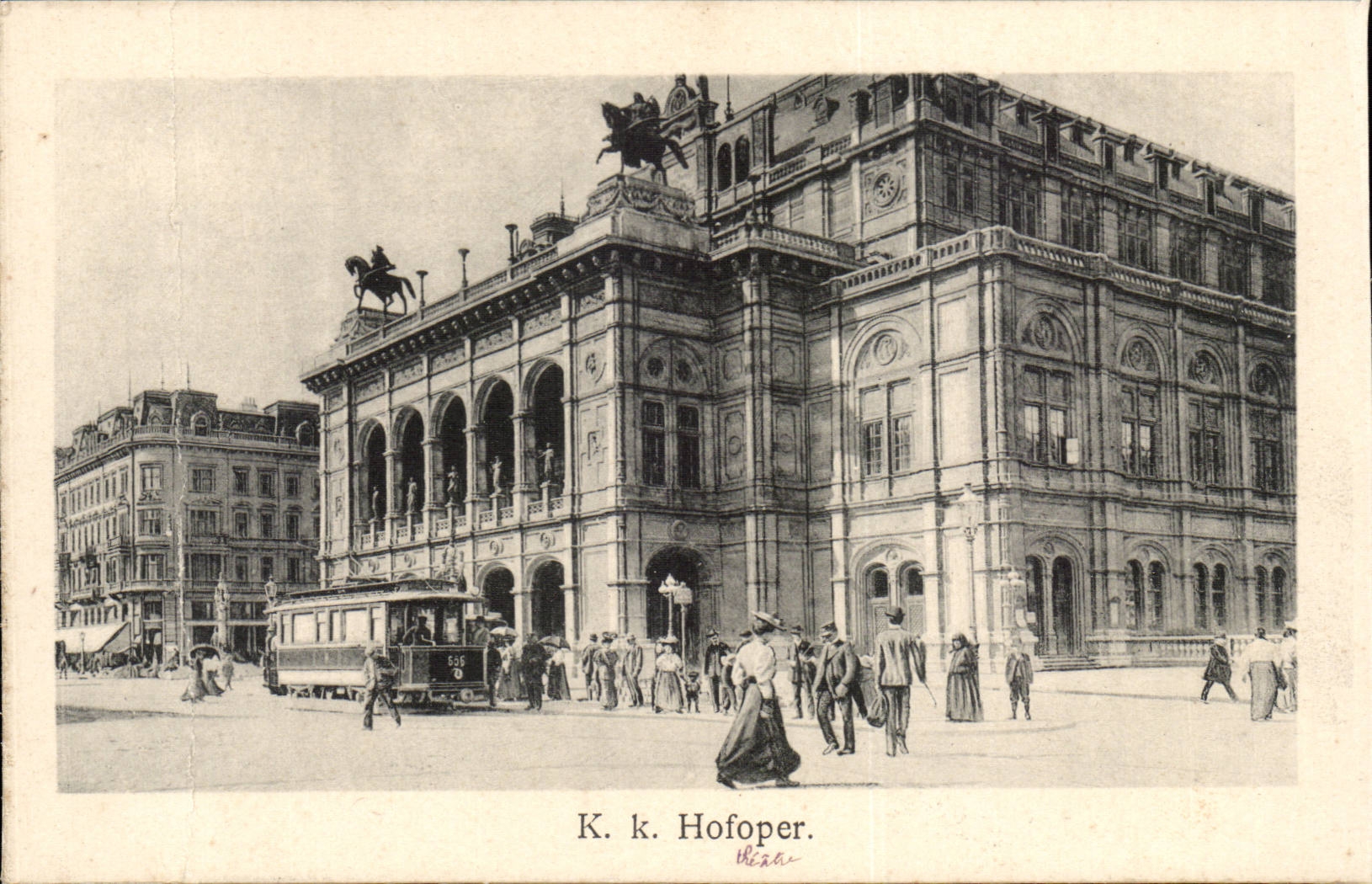 Autriche Austria Wien Vienne CPA Hofoper