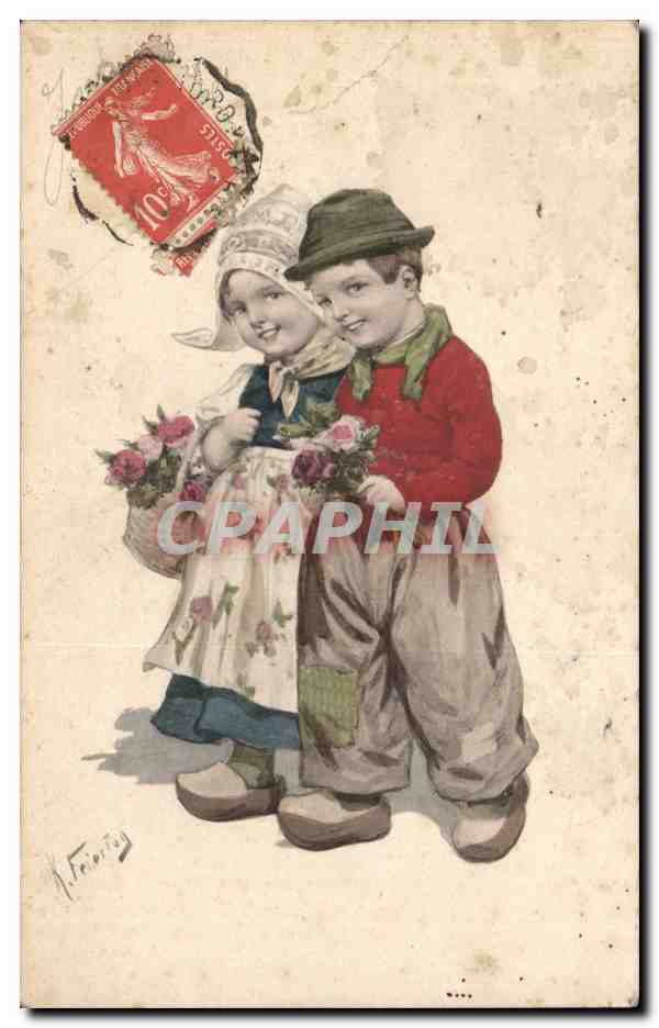 CPA Fantaisie Enfants 