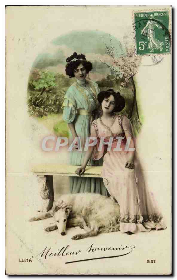 Deux jeunes femmes et un chien — Meilleur Souvenir — Luna, n°2107