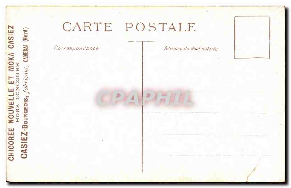 CPA Fantaisie Maison a la campagne — Rückseite