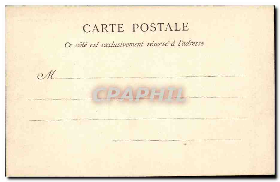 Paris CPA Le pont neuf a vol d'oiseau — Rückseite