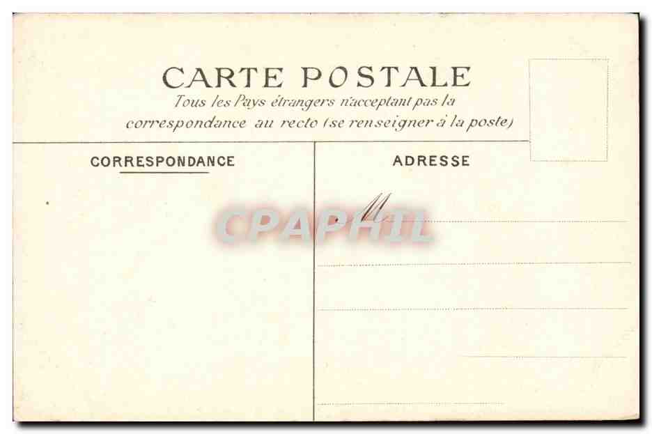 Paris CPA Les Jordaens La fete de Bacchus Senat Luxembourg — Rückseite