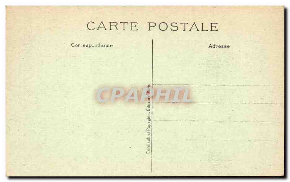 Paris CPA Pont de l'Alma — Rückseite