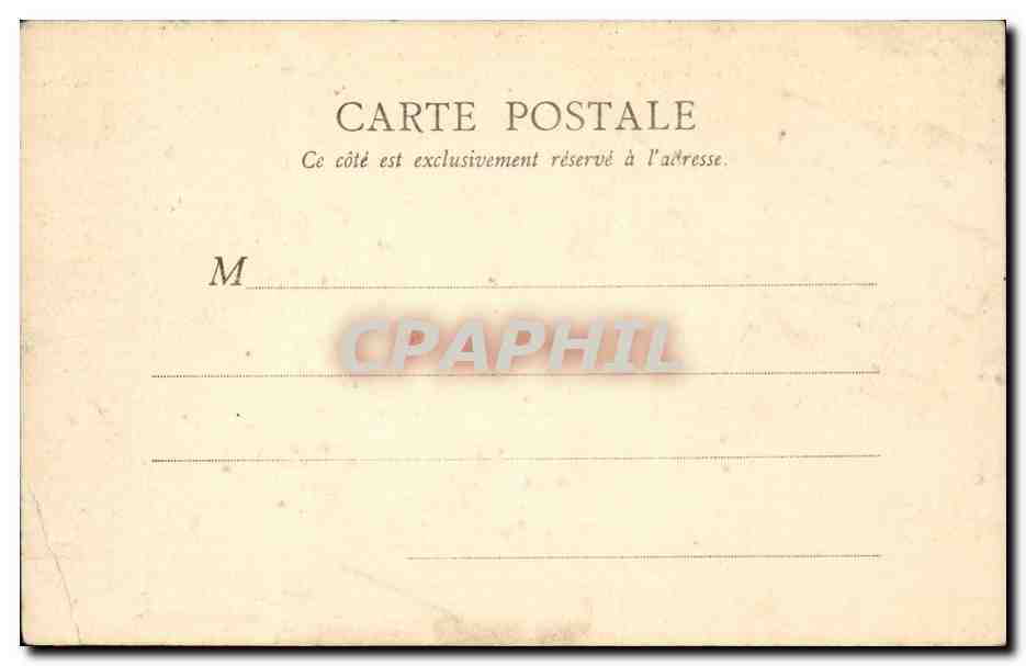 Paris CPA Musee Guimet (Asie Asia) — Rückseite