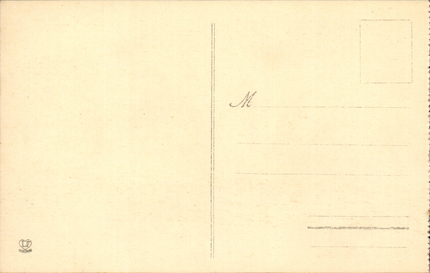 Pau - Castillo de Enrique IV - Salón de Espera — Editor Labouche frères, Toulouse — Reverso