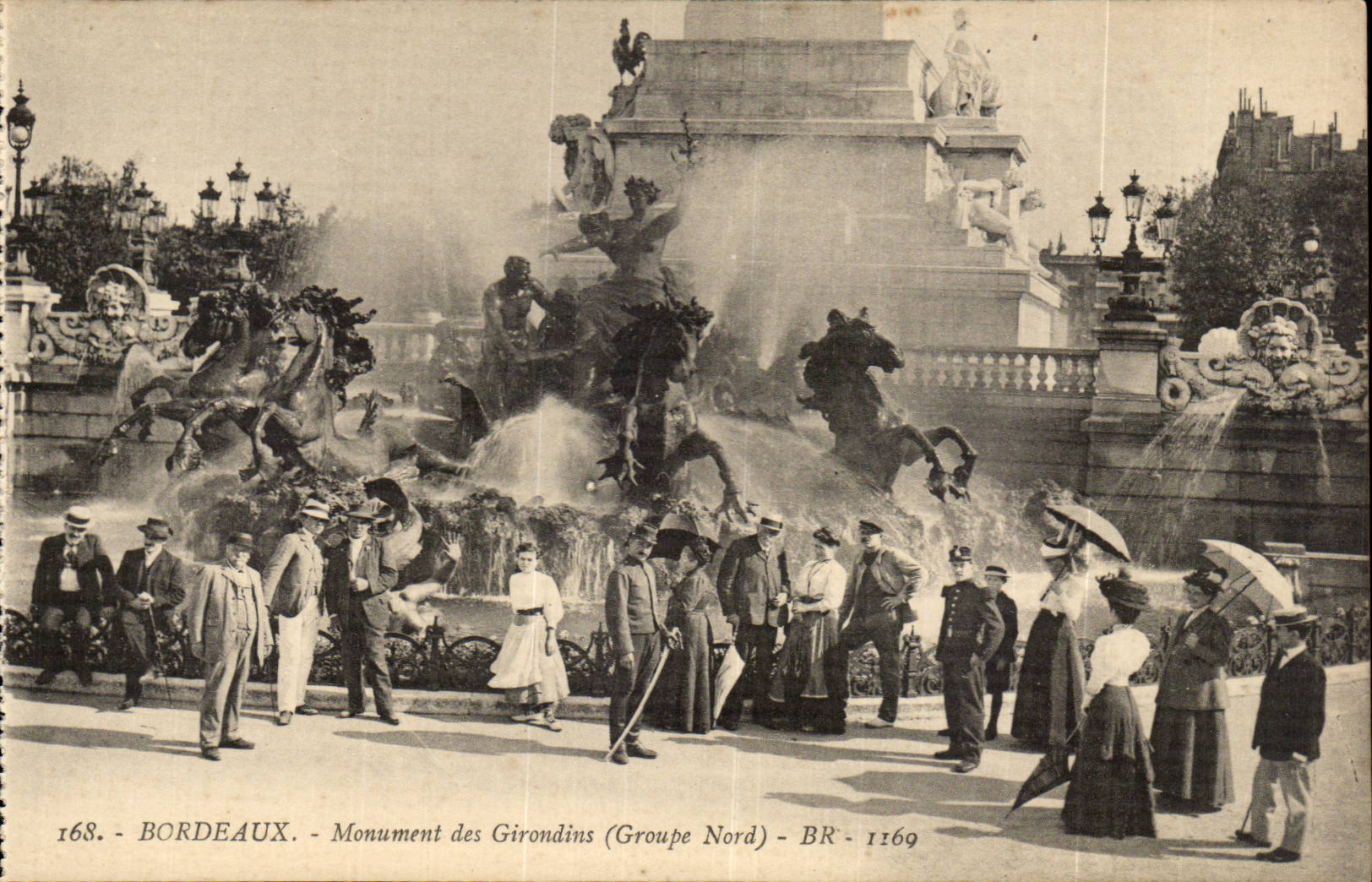 Bordeaux CPA Monument des Girondins (groupe nord)