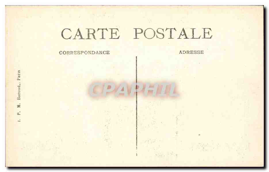 Paris CPA Arc de TRiomphe de l'etoile — Rückseite
