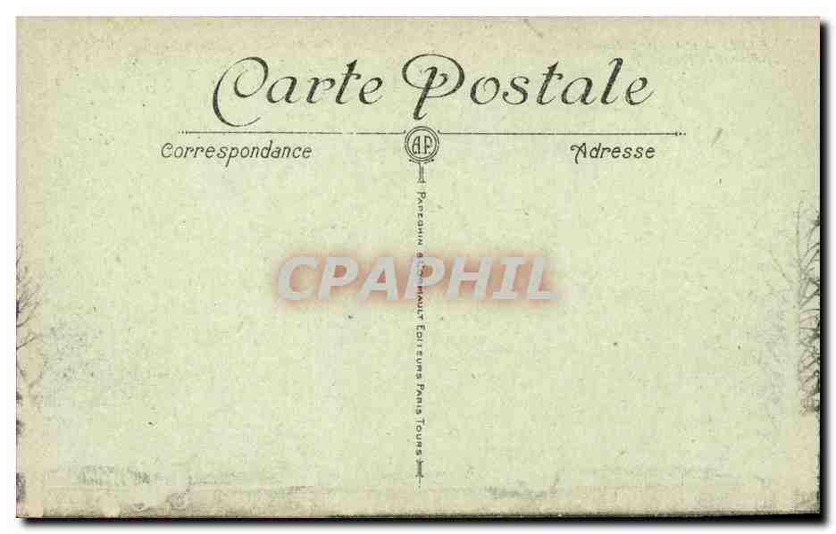 Paris CPA Arc de TRiomphe de l'etoile — Verso