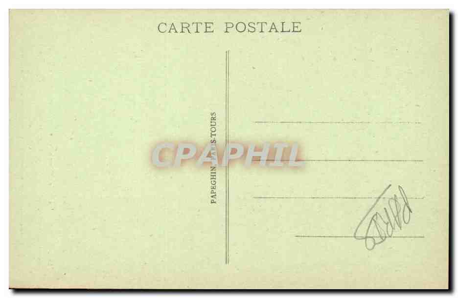 Paris CPA Le parc Monceau La Naumachie Vaste bassin ovale entoure d'une colonnade Corinthienne du 18eme — Rückseite