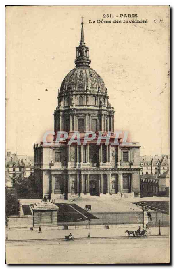 Paris CPA Dome des invalides