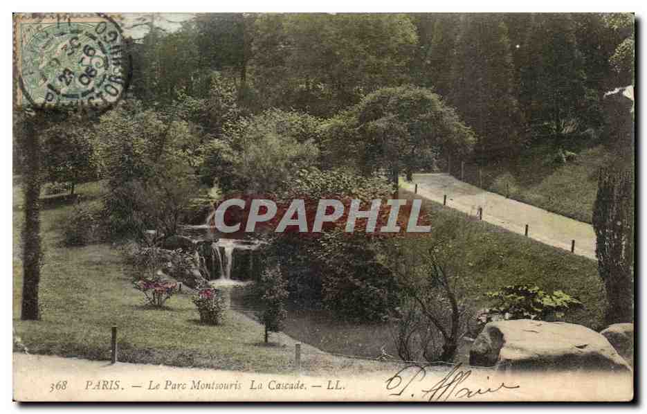 Paris — Le Parc Montsouris La Cascade — L. Affair
