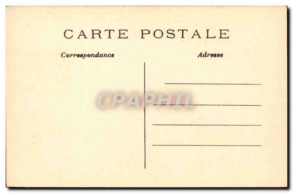 Paris CPA Arc de triomphe du Carrousel et le monument (Quand meme) — Rückseite
