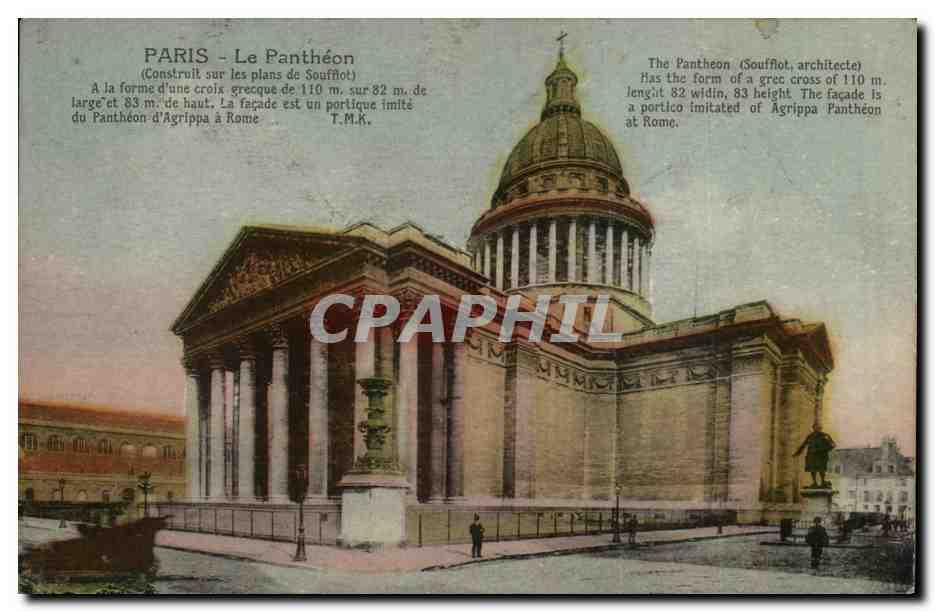 Paris CPA Le Pantheon