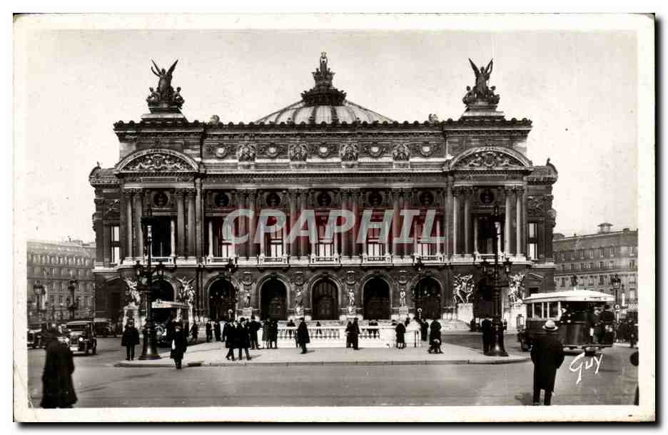 Paris CPA L'opera