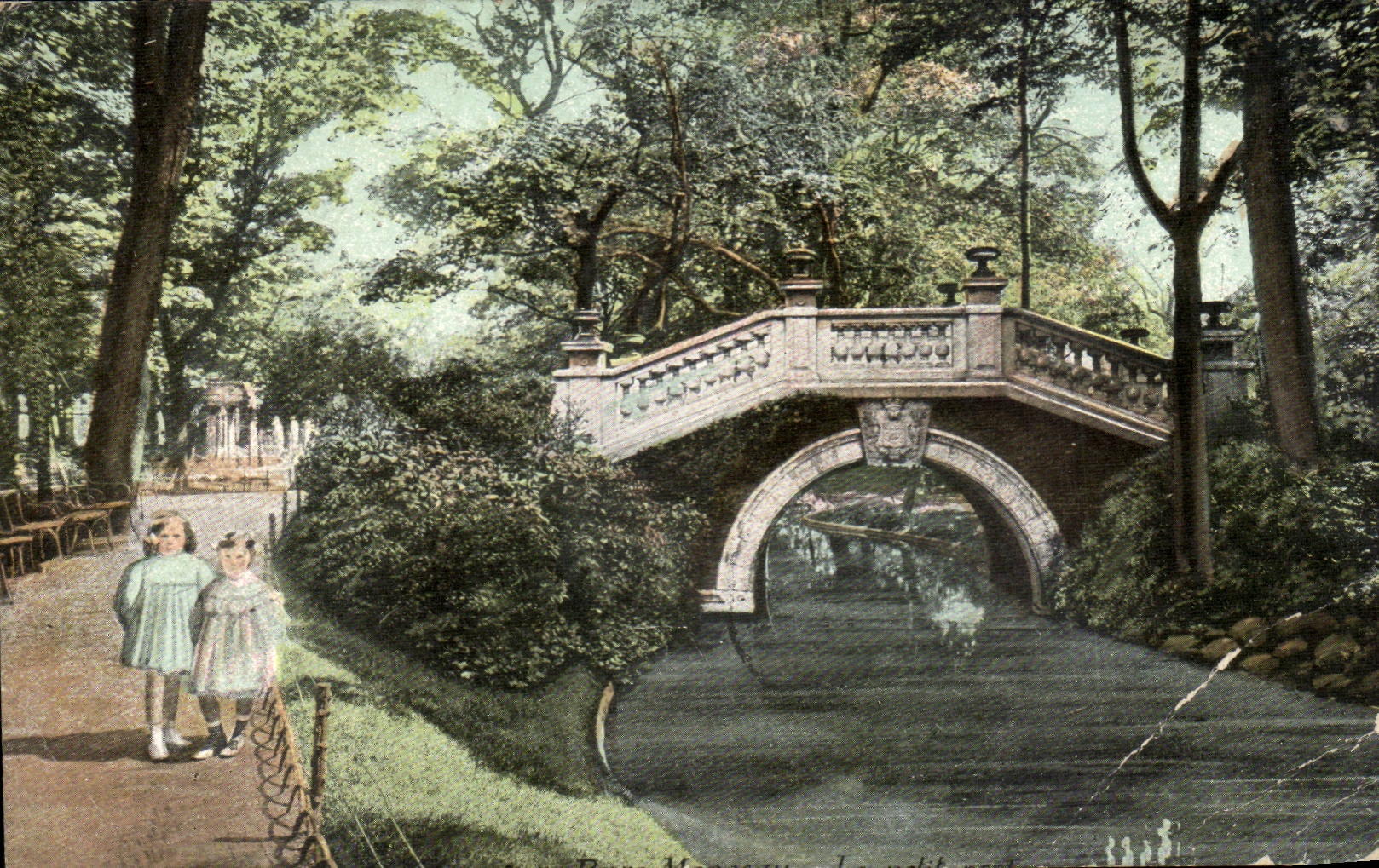 Paris CPA Parc monceau (enfants)