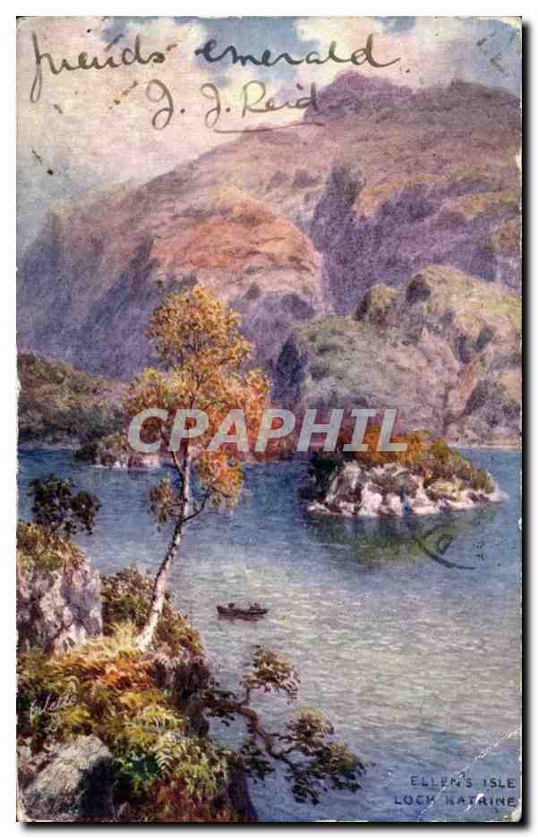 CPA Fantaisie paysage