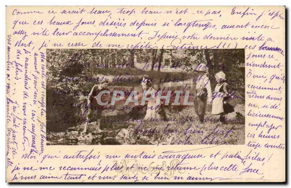 CPA Fantaisie Enfants L'amitie