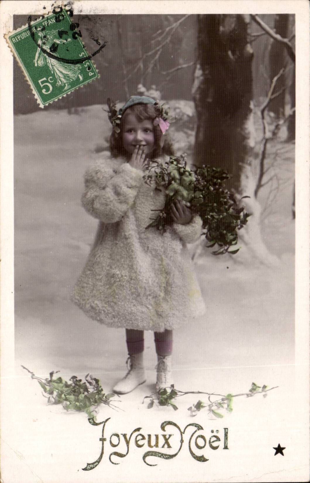 CPA Fantaisie Enfant Joyeux Noel (christmas)