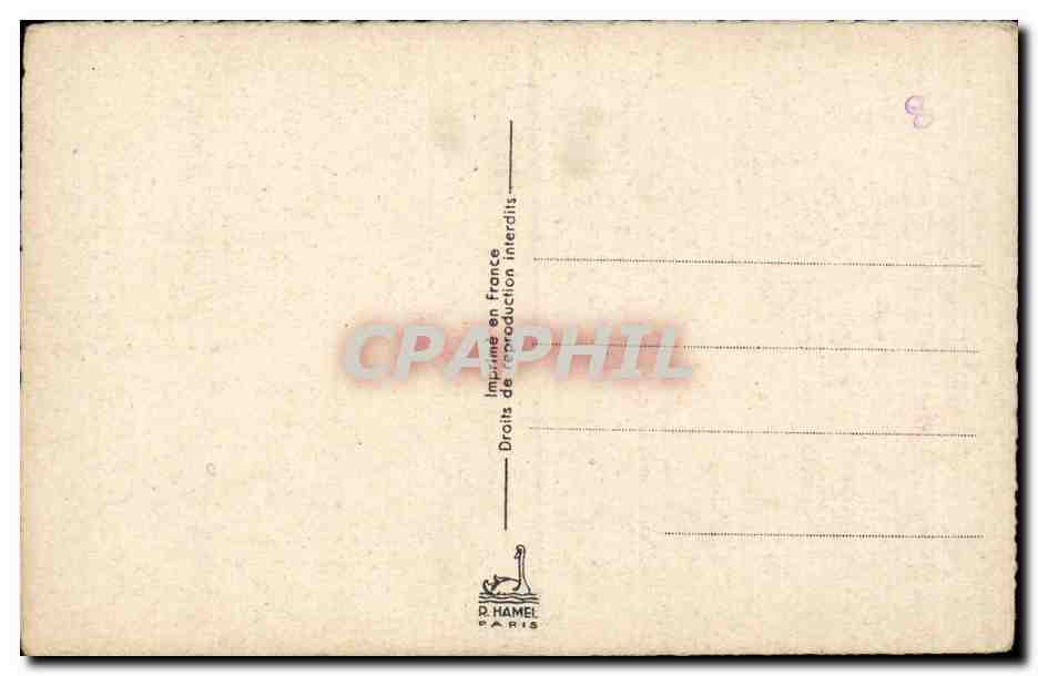 CPA Fantaisie Fleurs — Verso