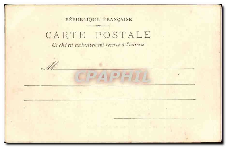 CPA Fantaisie Enfants Envoi fragile (butterfly papillon) — Verso