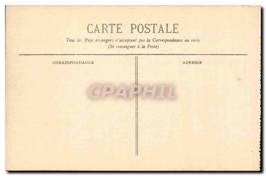 Bordeaux CPA Les colonnes rostrales — Verso