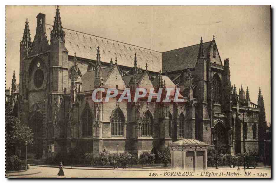 Bordeaux CPA L'eglise St Michel