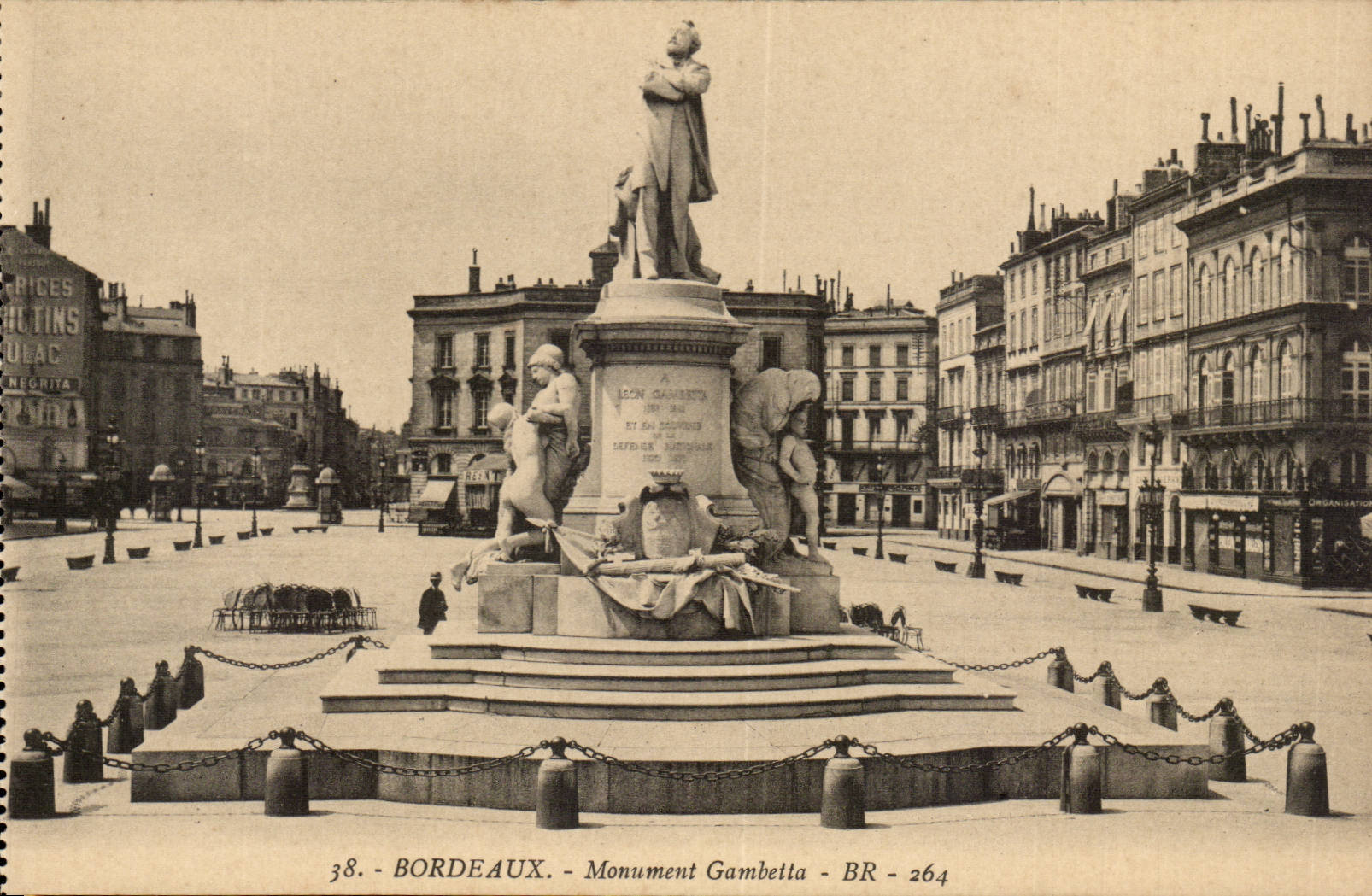 Bordeaux CPA Monument Gambetta