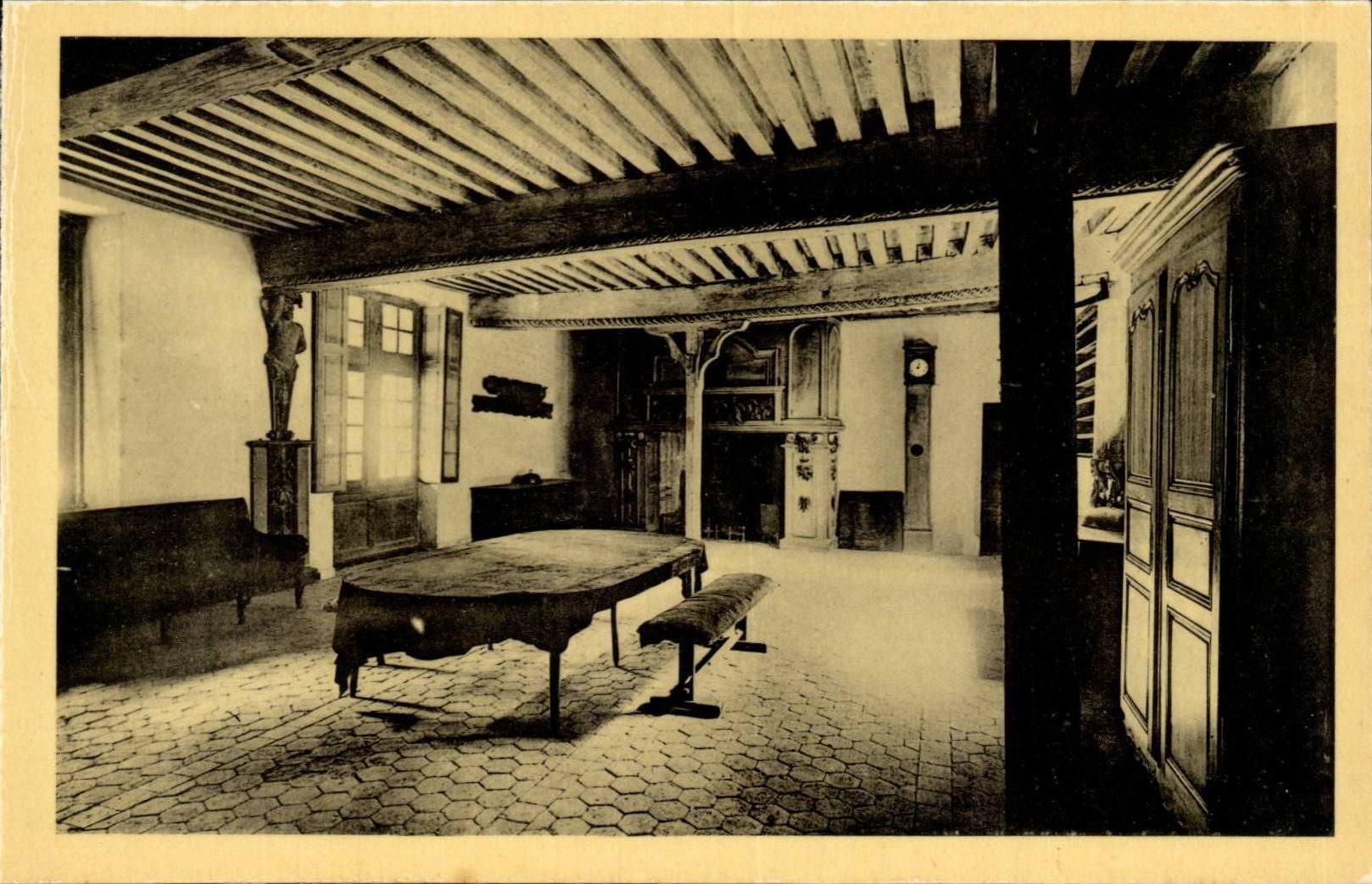 Talcy CPA Le chateau La salle des gardes