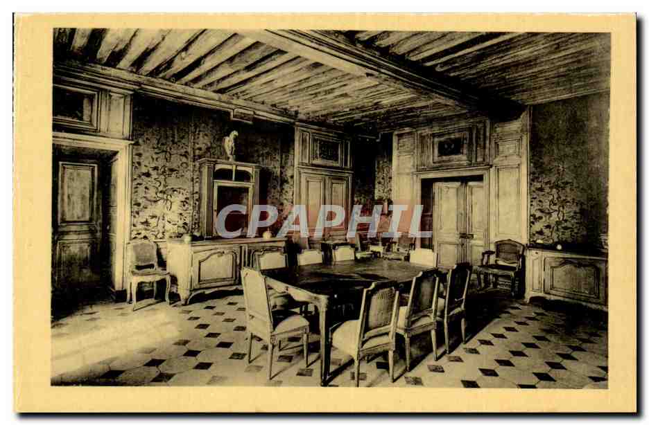 Talcy CPA Le chateau Salle a manger Mobilier du 18eme