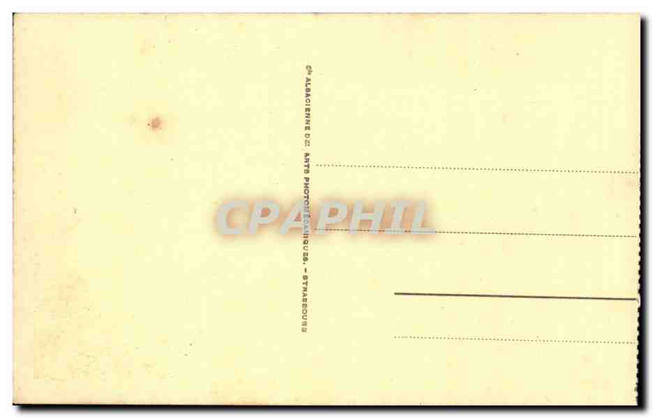 Lourdes CPA Le calvaire (1ere station) — Verso