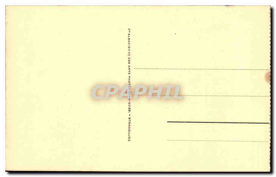 Lourdes CPA Le calvaire (9eme station) Jesus tombe pour la troisieme fois — Verso