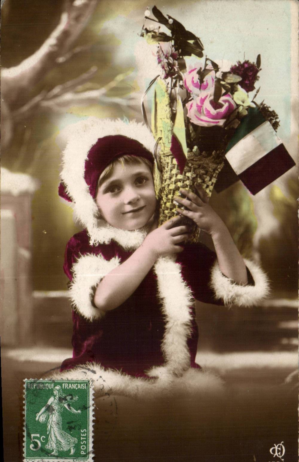 CPA Fantaisie Enfant Noel