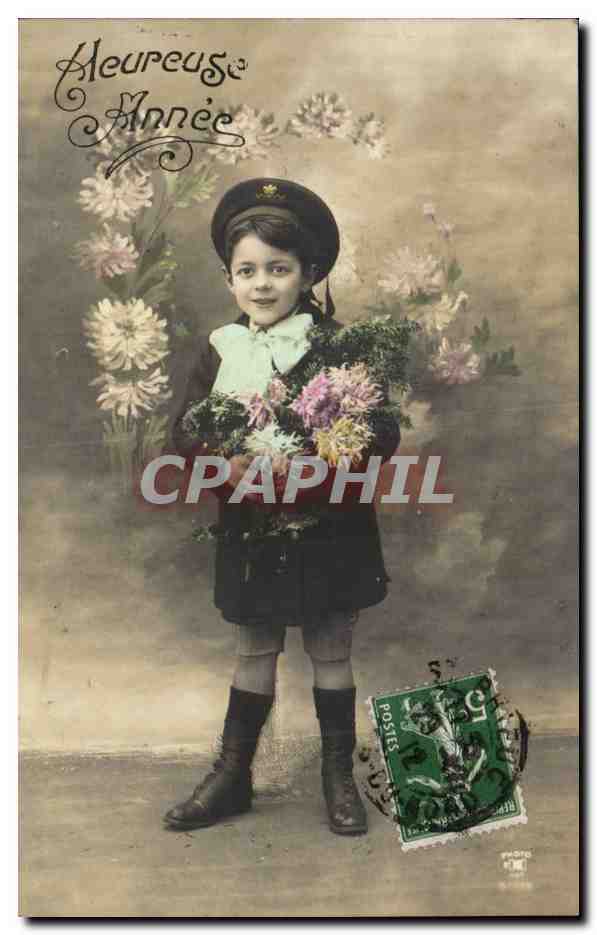 CPA Fantaisie Enfant Garcon