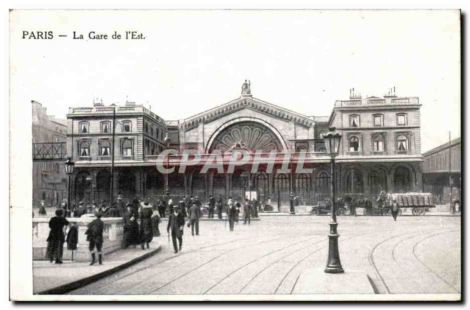 Paris CPA Gare de l'Est