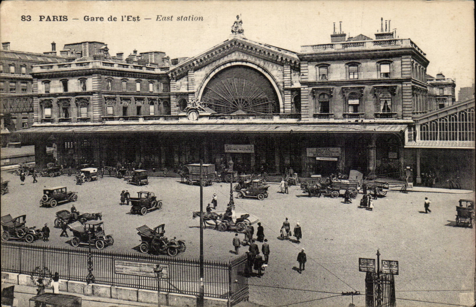 Paris CPA Gare de l'Est