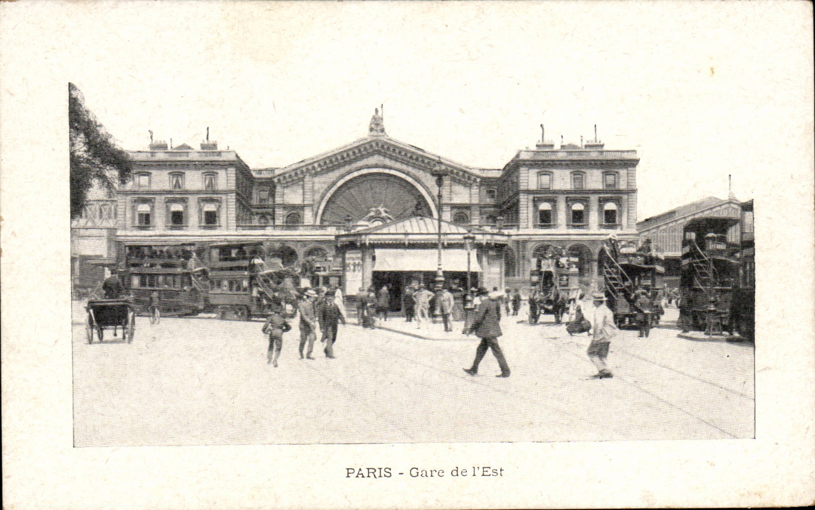 Paris CPA Gare de l'Est