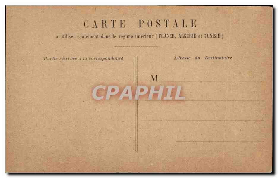 Paris CPA Gare de l'Est — Rückseite