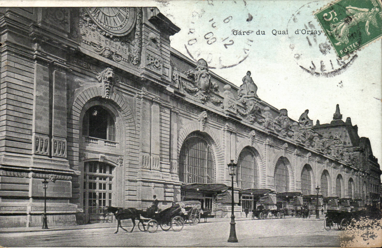 Paris CPA Gare du quai d'Orsay