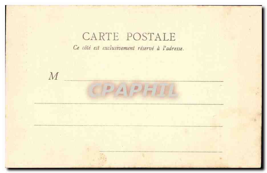 Paris CPA Eglise Saint Etienne du Mont (publicite Cirage Marcerou) — Rückseite