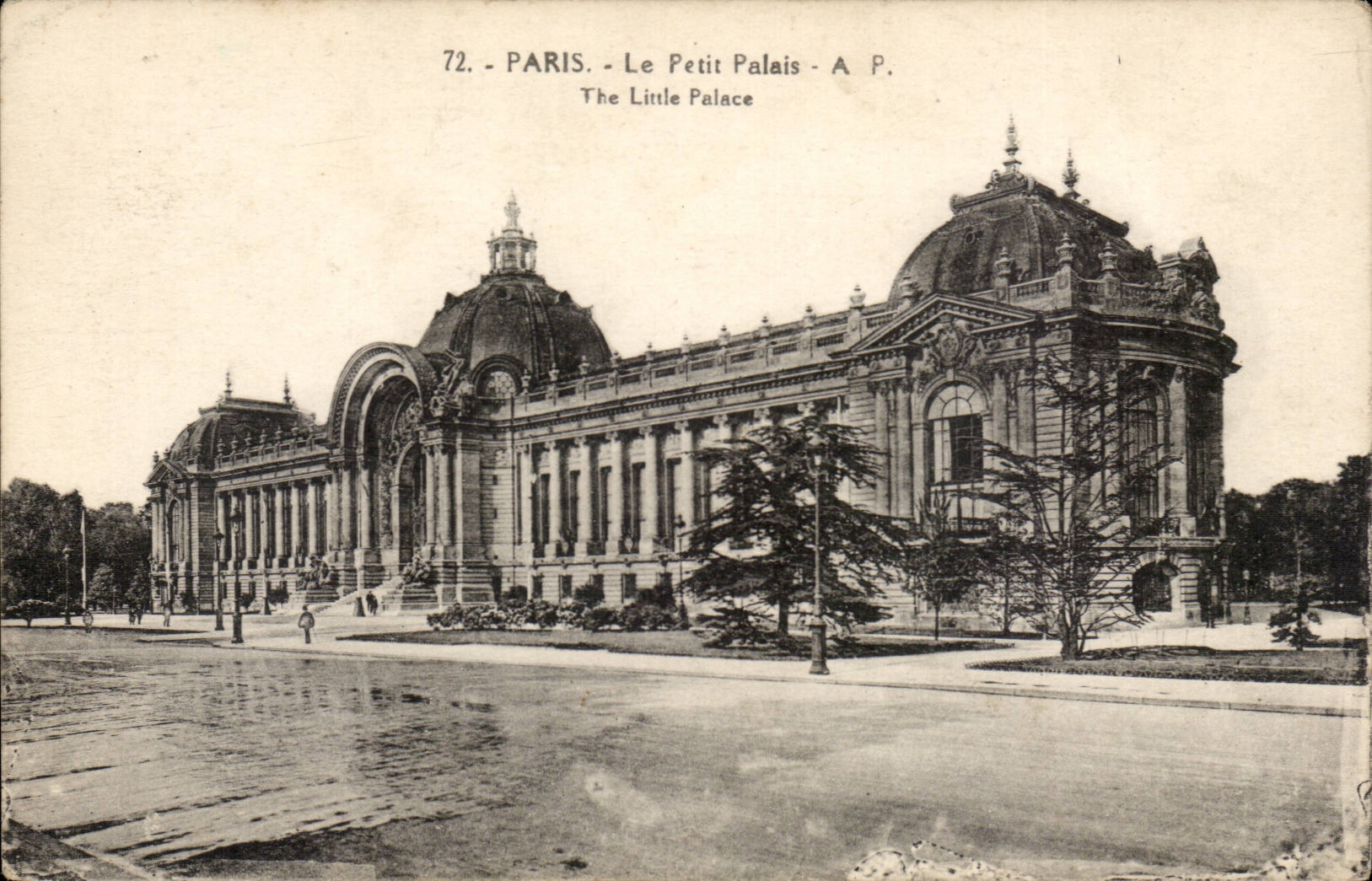 Paris CPA Le petit Palais 