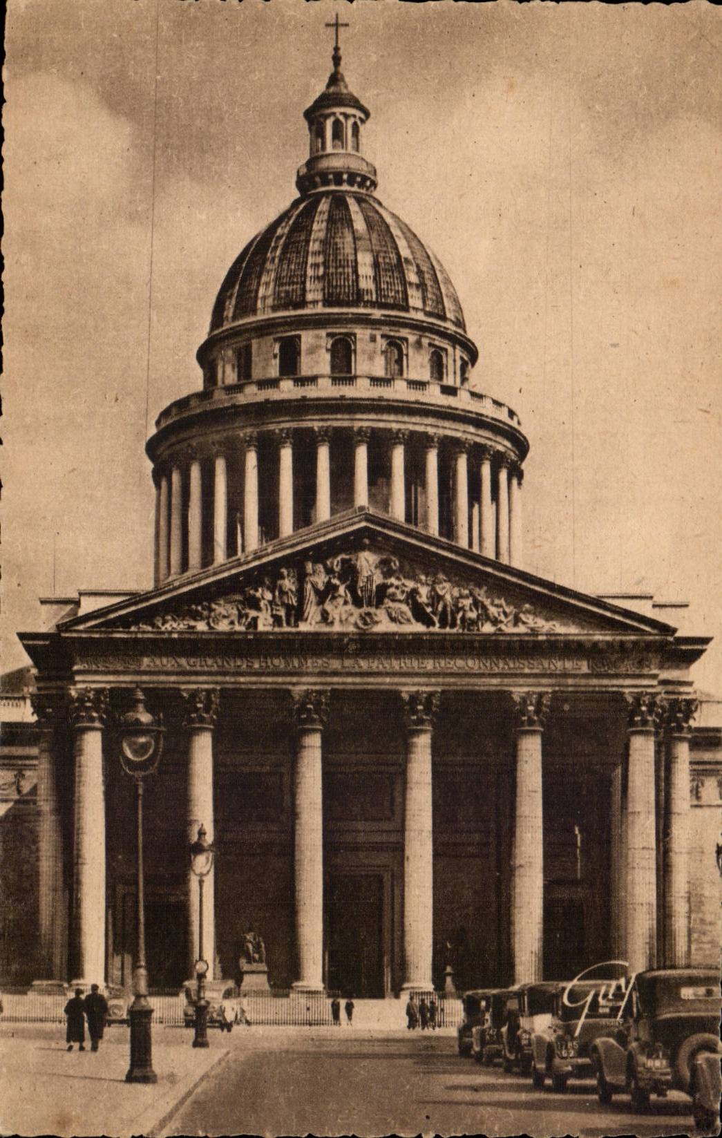 Paris CPA Le Pantheon (1757 1780)