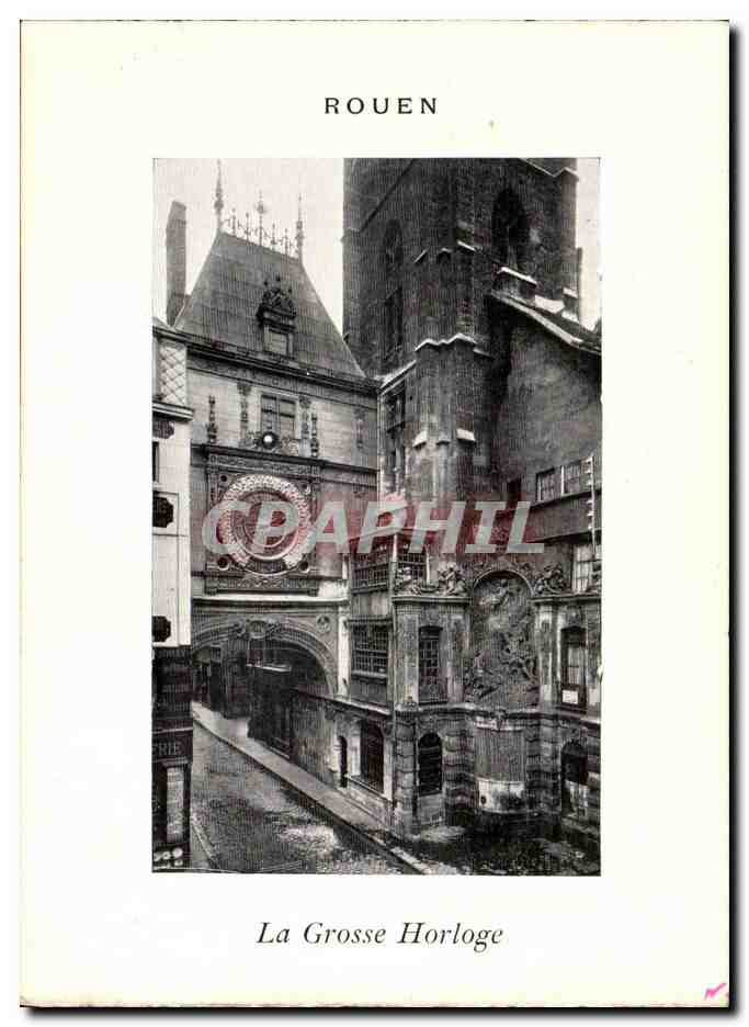 Rouen CPA La grosse horloge