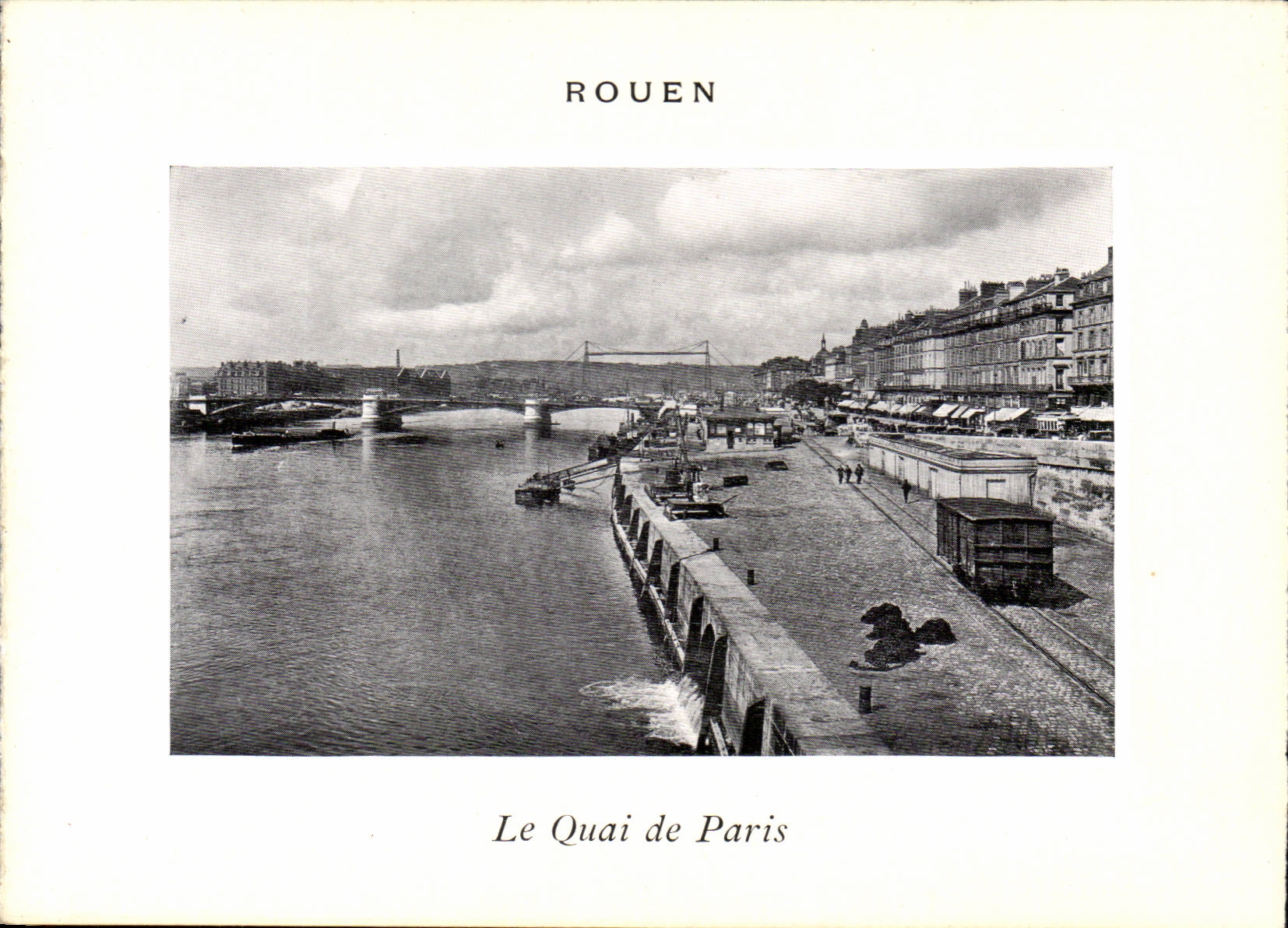 Rouen CPA Le quai de Paris