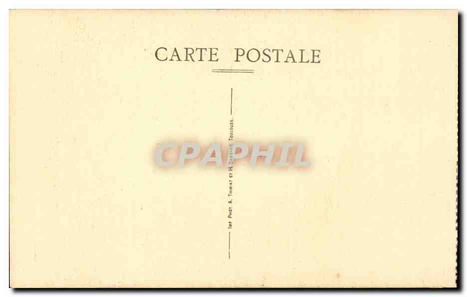 Bourg CPA La nef de l'eglise de Brou — Rückseite