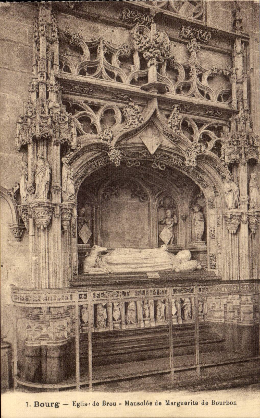 Bourg — Église de Brou — Mausolée de Marguerite de Bourbon