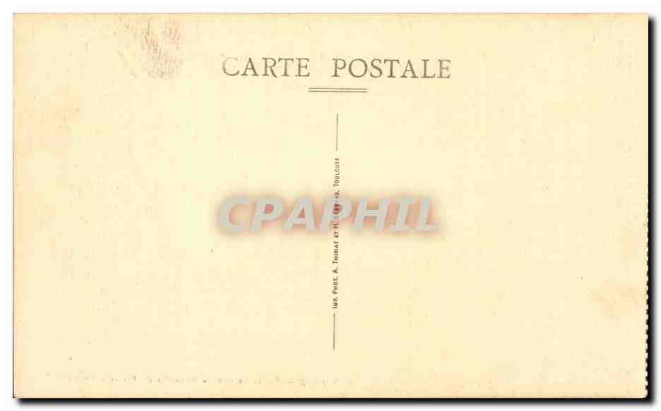 Bourg CPA Mausolee de Marguerite de Philippe le Beau Eglise de Brou — Rückseite